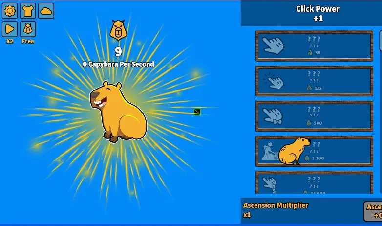 Capybara Clicker